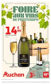 Prospectus Supermarchés Auchan Hypermarché en cours à Laxou et alentours, "FOIRE AUX VINS DE PRINTEMPS", 36 pages, 17/03/2026 - 29/03/2026 Catalogue Supermarchés Auchan Hypermarché en cours à Laxou et alentours, "FOIRE AUX VINS DE PRINTEMPS", 36 pages, 17/03/2026 - 29/03/2026
