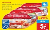 Aktuelles Heringsfilets Angebot bei Netto Marken-Discount in Saarbrücken ab 5,00 €