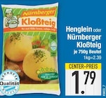 Kloßteig im EDEKA Prospekt Kloßteig von Henglein im aktuellen EDEKA Prospekt für 1,79 €
