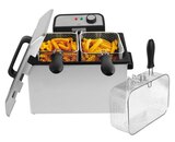Friteuse double semi-professionnelle - CARREFOUR HOME - Carrefour Friteuse double semi-professionnelle - CARREFOUR HOME à 29,99 € dans le catalogue Carrefour