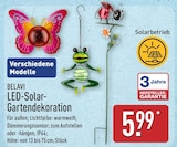 LED-Solar-Gartendekoration im Angebot bei ALDI Nord in Lingen LED-Solar-Gartendekoration Angebote von BELAVI bei ALDI Nord Lingen für 5,99 €