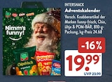 Adventskalender im ALDI SÜD Prospekt Adventskalender von INTERNACK im aktuellen ALDI SÜD Prospekt für 19,99 €
