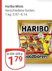 Minis im Angebot bei GLOBUS in Hof Minis Angebote von Haribo bei GLOBUS Hof für 1,79 €