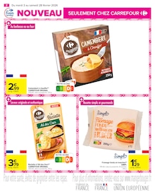 Catalogue Carrefour de la semaine "LES NOUVEAUTÉS" avec 12 pages, valide du 03/02/2026 au 28/02/2026 pour Cherbourg-Octeville et alentours Prospectus Carrefour de la semaine "LES NOUVEAUTÉS" avec 12 pages, valide du 03/02/2026 au 28/02/2026 pour Cherbourg-Octeville et alentours
