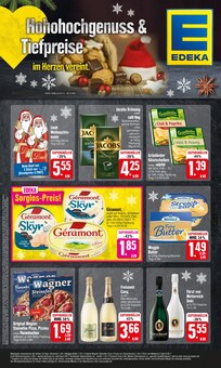 Aktueller EDEKA Prospekt "Hochgenuss & Tiefpreise" Seite 1 von 30 Seiten für Karlshuld