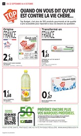 Lait en promo dans le catalogue Intermarché Contact à la page 10