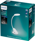 LAMPE DE BUREAU PINCE - PHILIPS - Auchan Hypermarché à Antony LAMPE DE BUREAU PINCE - PHILIPS en promo chez Auchan Hypermarché Antony à 19,90 €