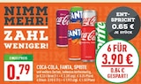 Coca-Cola, Fanta oder Sprite Angebote bei Marktkauf Delbrück für 0,79 €