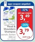 Shampoo von Head & Shoulders für 3,49 € bei budni im Angebot Shampoo von Head & Shoulders im aktuellen budni Prospekt