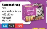 Katzennahrung im Angebot bei V-Markt in Augsburg Katzennahrung Angebote von Whiskas bei V-Markt Augsburg für 3,99 €