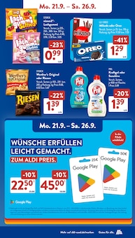 ALDI SÜD Prospekt der aktuellen Woche, gültig von 21.09.2026 bis 26.09.2026 Aktueller ALDI SÜD Prospekt "Gutes für Alle." mit 31 Seiten