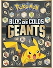 Bloc de Colos Géants / Mon Livre Pop-Up - Pokémon en promo chez Hyper U Le Havre à 12,90 €