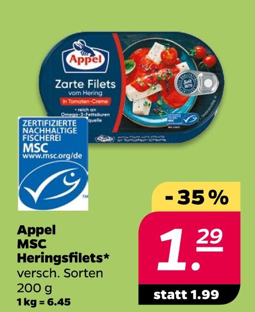 MSC Heringsfilets