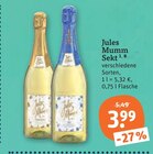 Sekt von Jules Mumm im aktuellen tegut Prospekt