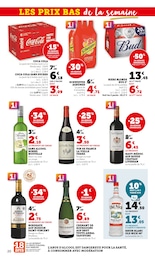 Prix et réduction Bud dans le prospectus Super U en cours Offre Bud dans le catalogue Super U du moment à la page 20