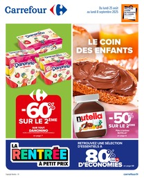 Offre Nutella dans le catalogue Carrefour du moment à la page 1