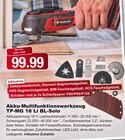 RHG Baucentrum Bernsbach - Akku-Multifunktionswerkzeug TP-MG 18 Li BL-Solo Angebot im Prospekt Akku-Multifunktionswerkzeug TP-MG 18 Li BL-Solo bei RHG Baucentrum im Bernsbach Prospekt für 99,99 €