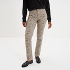 Pantalon slim en coton elasthanne creme femme - La Halle Pantalon slim en coton elasthanne creme femme à 19,99 € dans le catalogue La Halle