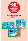 -60% de remise immédiate sur le 2ème produit identique sur la gamme Kiri à U Express dans Toussus-le-Noble