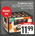Spezi im Angebot bei E center in Castrop-Rauxel Spezi Angebote von Krombacher bei E center Castrop-Rauxel für 11,99 €