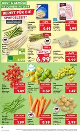 Bio Kartoffeln Angebote im Prospekt "Aktuelle Angebote" von Kaufland auf Seite 12