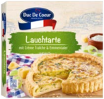 Lauchtarte im Angebot bei Lidl in Kirchheim Lauchtarte Angebote von DUC DE COEUR bei Lidl Kirchheim für 2,49 €