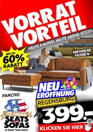 Seats and Sofas Prospekt für Lupburg: "VORRAT VORTEIL", 1 Seite, 20.04.2024 - 04.05.2024
