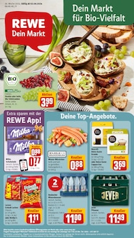 Aktueller REWE Prospekt "Dein Markt" Seite 1 von 22 Seiten