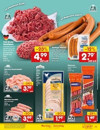 Hackfleisch im Netto Marken-Discount Prospekt Hackfleisch im Netto Marken-Discount Prospekt "Aktuelle Angebote" auf Seite 19