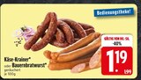 Bratwurst im EDEKA Prospekt Käse-Krainer im aktuellen EDEKA Prospekt für 1,19 €