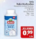 Buko Kochsahne Angebote von Arla bei Marktkauf Leipzig für 0,99 €