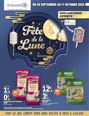 Prospectus E.Leclerc à Mantes-la-Ville, "Fête de la Lune", 16 pages de promos valables du 30/09/2025 au 11/10/2025