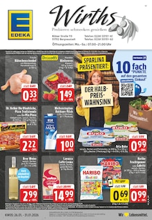 Kaffee im EDEKA Prospekt "Aktuelle Angebote" mit 28 Seiten (Gummersbach)