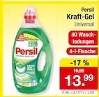 Kraft-Gel Universal von Persil für 13,99 € bei Zimmermann im Angebot Kraft-Gel Universal von Persil im aktuellen Zimmermann Prospekt