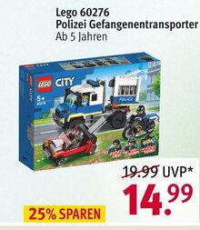 von LEGO CITY Polizei Gefangenentransporter von LEGO CITY