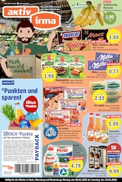 Aktueller aktiv & irma Supermarkt Prospekt in Bad Zwischenahn und Umgebung, "Top Angebote" mit 16 Seiten, 20.01.2025 - 25.01.2025