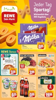 Aktueller REWE Prospekt "Dein Markt" Aktueller REWE Prospekt