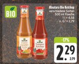 Curry Gewürz Ketchup bei EDEKA im Kitzingen Prospekt für 2,29 €