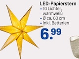 LED-Papierstern bei Rossmann im Obersontheim Prospekt für 6,99 €