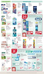 Rossmann Elektrische Zahnbuerste im Prospekt 