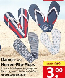 Damen- und Herren-Flip-Flops bei famila Nordost in Hamburg Damen- und Herren-Flip-Flops im Angebot bei famila Nordost Hamburg für 3,00 €
