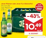 Aktuelles Pilsener Angebot bei Netto Marken-Discount in Wismar ab 10,49 €