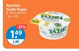 Feinkostsauce im V-Markt Prospekt Zaziki Vegan von Apostels im aktuellen V-Markt Prospekt für 1,49 €