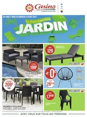 Catalogue Casino Supermarchés à Toussieu cette semaine, valable du 27/03/2023 au 23/04/2023 Prospectus Casino Supermarchés à Toussieu, "Les Belles Inspirations JARDIN", 12 pages de promos valables du 27/03/2023 au 23/04/2023