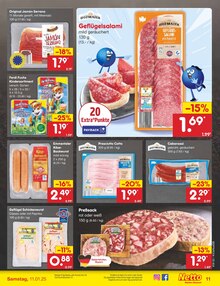 Wurst im Netto Marken-Discount Prospekt "Aktuelle Angebote" mit 61 Seiten (Erlangen)