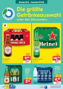 Saft im Netto Marken-Discount Prospekt "Aktuelle Angebote" mit 70 Seiten (Bremerhaven)