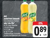 zuckerfreie Limonade im Angebot bei E center in Neustadt zuckerfreie Limonade Angebote von deit bei E center Neustadt für 0,89 €