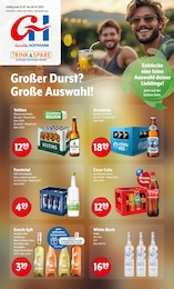 Trink und Spare Prospekt für Essen mit 9 Seiten Trink und Spare Prospekt "Aktuelle Angebote" für Essen, 9 Seiten, 21.07.2025 - 26.07.2025