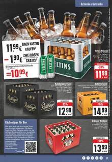 Bier im EDEKA Prospekt "Aktuelle Angebote" mit 28 Seiten (Rheda-Wiedenbrück)
