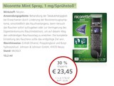 Mint Spray, 1 mg/Sprühstoß bei LINDA im Langenfeld Prospekt für 23,45 €